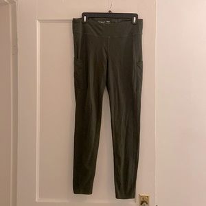 Forest Green LL Bean leggings